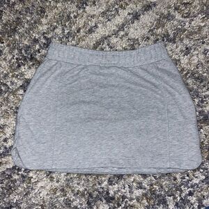 Outdoor Voices Light Gray Mini Skirt